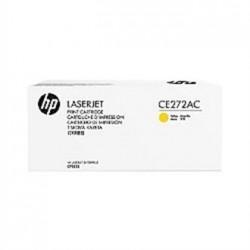 HP CE272AC (650A) Yellow Original Toner Cartridge - CP5525dn (C)