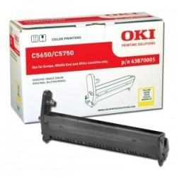 OKI 43870005 Yellow Original Drum Unit - C5650 / C5750
