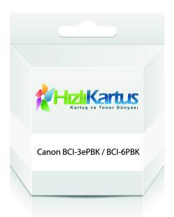 Canon BCI-3ePBK / BCI-6PBK (4485A002) Photo Black Universal Compatible Cartridge - BJC-3000