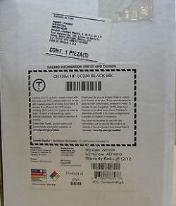 HP CH138A (SC200) Black Original Ink - HP 72UVR, 72UVX, 98UVX (Ex)