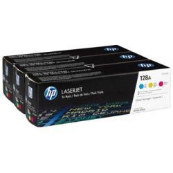 HP CF371AM (CE321A+CE322A+CE323A) 3-pack Colour Original Toner (Damaged Box)