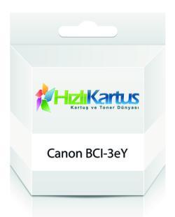 Canon BCI-3eY (4482A002AB) Yellow Compatible Cartridge - BJC-3000