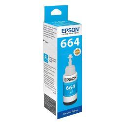 Epson C13T66424A (T6642) Cyan Original Ink Cartridge - ET-1400 / ET-2500 (Ex)