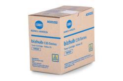 Konica Minolta TNP-22Y (A0X5252) Yellow Original Toner - C35 / C35P