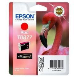 Epson C13T08774020 (T0877) Magenta (Red) Original Ink - Photo R1900 (Ex)