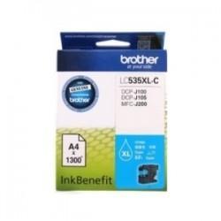 Brother LC535XLC High Capacity Cyan Original Cartridge - DCP-J105