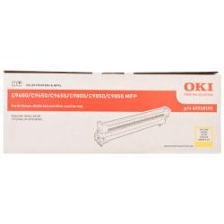 OKI 42918105 Yellow Original Drum Unit - C9600 / C9650 / C9655