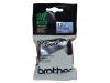 Brother M-531 Black P-Touch On Blue Label 12mm - PT-55 / PT-60 / PT-80
