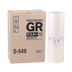 Riso S-549 GR75 Original B4 Master - GR-1700 / GR-2710