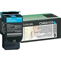 Lexmark C540A1CG Cyan Original Toner - C540 / C543 (Damaged Box)