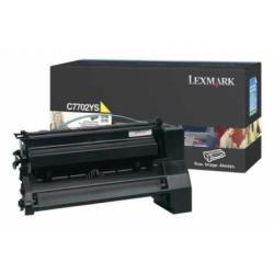 Lexmark C7702YS Yellow Original Toner - C770 / C772