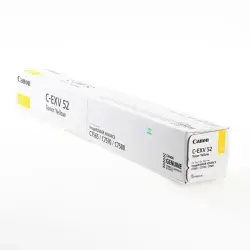 Canon C-EXV52Y (1001C002) Yellow Original Toner - IR-C7565 / IR-C7570