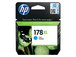 HP CB323HE (178XL) Cyan Original Cartridge - Photosmart 5510 / 5515 (Ex)