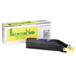 Kyocera TK-865Y Yellow Original Toner - TasKalfa 250Ci