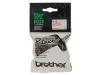Brother M-K232 Red P-Touch Label on White 12mm - PT-55 / PT-60 / PT-80