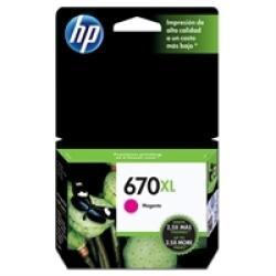 HP CZ119AB (670XL) Magenta Original Cartridge High Yield - DeskJet 3525 (Ex)