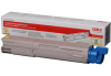 OKI 43459345 Yellow Original Toner - C3300 / C3400