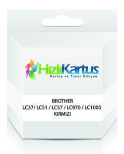 Brother LC37 / LC51 / LC57 / LC970 / LC1000 Magenta Compatible Cartridge - DCP-130C / DCP-135C