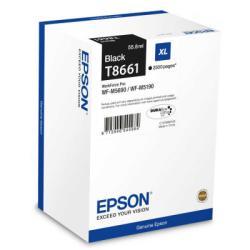 Epson C13T866140 (T8661XL) Black Original Cartridge High Capacity - WF-M5690DWF (Ex)