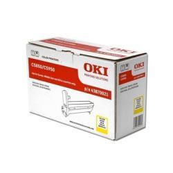 OKI 43870021 Yellow Original Drum Unit - C5850 / C5950