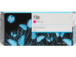 HP 676M7A (738) Magenta Original Cartridge - DesignJet T850 / T950