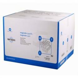 Konica Minolta 1710606-002 3-Pack Color Original Toner - 5440DL / 5450DL