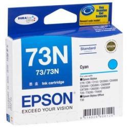 EPSON C13T105290 (73N) Cyan Original Ink Cartridge - Stylus C110 (Ex)