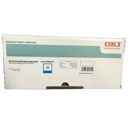 OKI 45396215 Cyan Original Toner Cartridge - ES7470 / ES7480