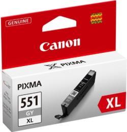 Canon CLI-551XL GY (6447B001)  High Yield Grey Original Cartridge - MG5450 / MG6350