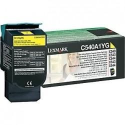 Lexmark C540A1YG Yellow Original Toner - C540 / C543