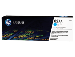 HP CF301A (827A) Cyan Original Toner - LaserJet M880z