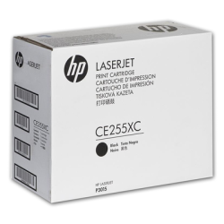 HP CE255XC (55X) Black Original Toner (Contract Product) - Laserjet P3015 (C)