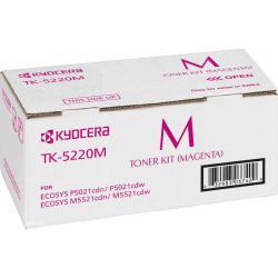 Kyocera TK-5220M Magenta Original Toner Cartridge - P5021 / M5521