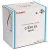Canon C-EXV19C (0398B002) Cyan Original Toner - imagePRESS C1