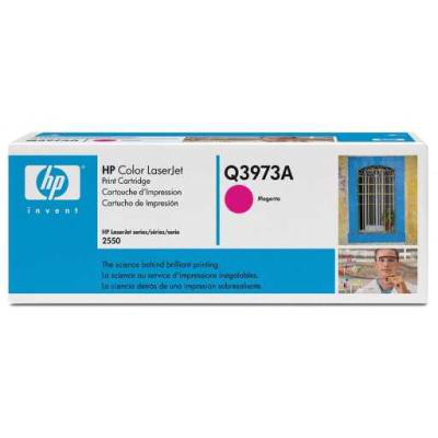 HP Q3973A (123A) Magenta Original Toner Cartridge - LaserJet 2550 (B)