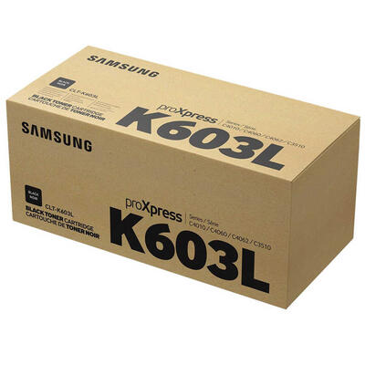 Samsung CLT-K603L/SEE Black Original Toner Cartridge - ProXpress C4010n / C4060fd