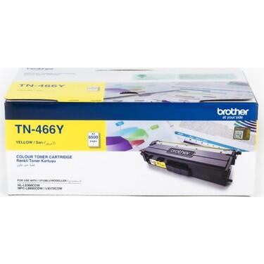 Brother TN-466Y Yellow Original Toner High Yield - DCP-L8410