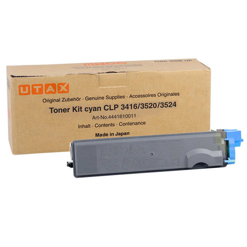 Utax 4441610011 Cyan Original Photocopy Toner - CLP-3416