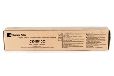 Triumph Adler CK-5510C Cyan Original Toner Cartridge 300Ci / 301Ci (1T02R4CTA0)