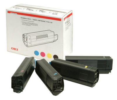 OKI 42403002 Type C6 4 Colour Original Toner