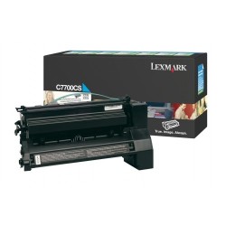 Lexmark C7700CS Cyan Original Toner Cartridge - C770 / C772 (C)