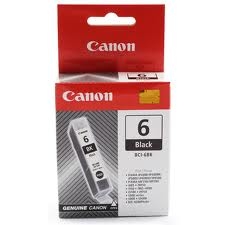 Canon BCI-6BK Black Original Cartridge - BJC-8200  (Ex)
