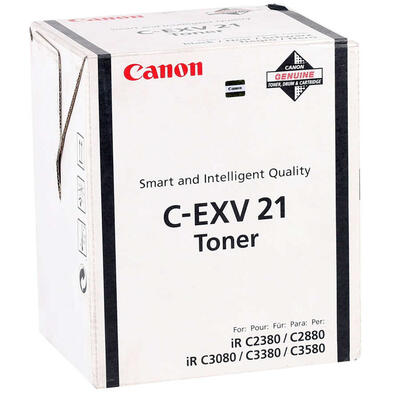 Canon C-EXV21BK  (0452B002) Black Original Toner - IRC-2380 / IRC-2880