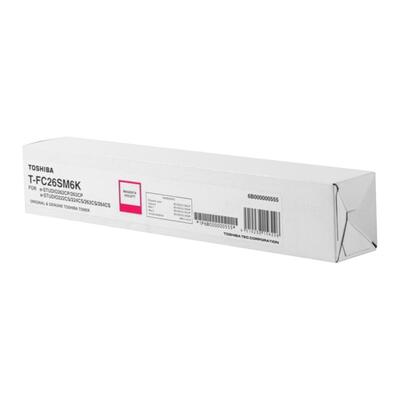 Toshiba T-FC26SM6K Magenta Original Toner Cartridge - E-Studio 262CP / 222CS / 263CS