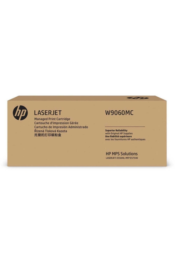 HP W9060MC Black Original Toner - E55040dw / MFP E57540dn