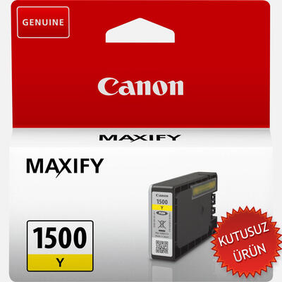Canon PGI-1500Y (9231B001AA) Yellow Original Cartridge - MB2050 / MB2350 (U)