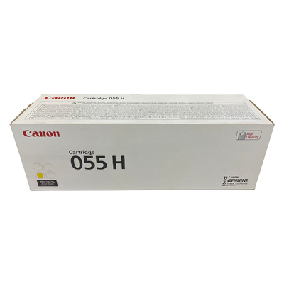 Canon CRG-055H Y (3017C004) Yellow Original Toner - LBP662Cdw / MF742Cdw
