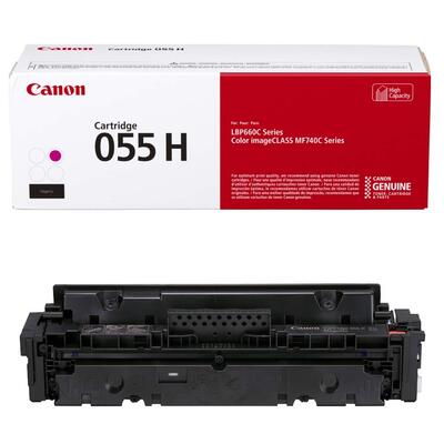 Canon CRG-055H M (3018C002) Magenta Original Toner - LBP662Cdw / MF742Cdw (Damaged Box)