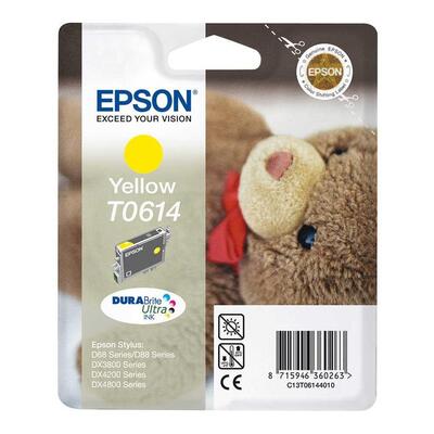 Epson C13T06144020 (T0614) Yellow Original Ink - DX3800 / DX3850 (C)