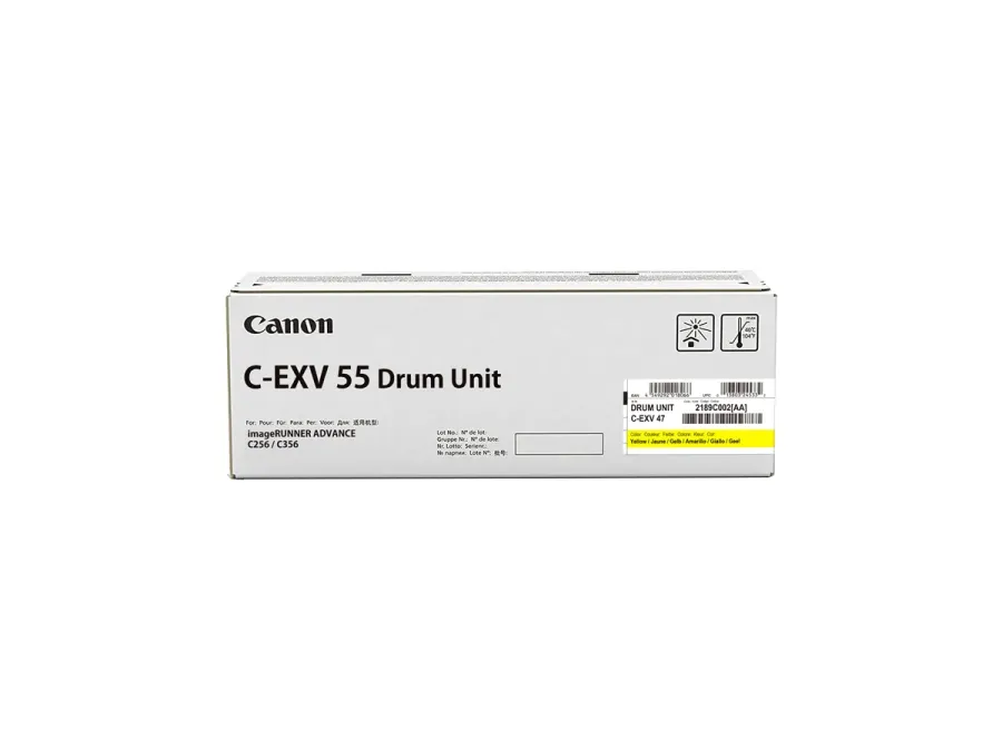 Canon C-EXV55 Y (2189C002) Yellow Original Drum Unit - IR-C256i